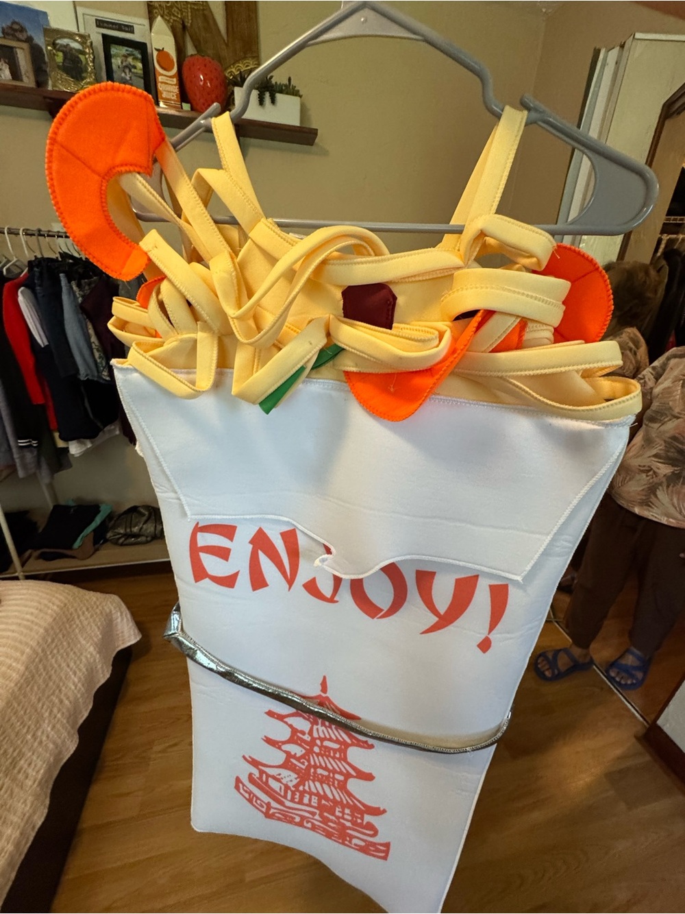 Chinese Takeout Box Adult Costume